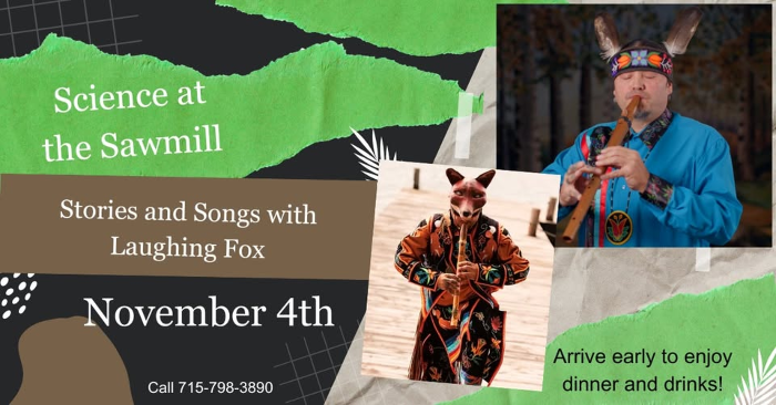 Science at the Sawmill: Stories and Songs with Laughing Fox