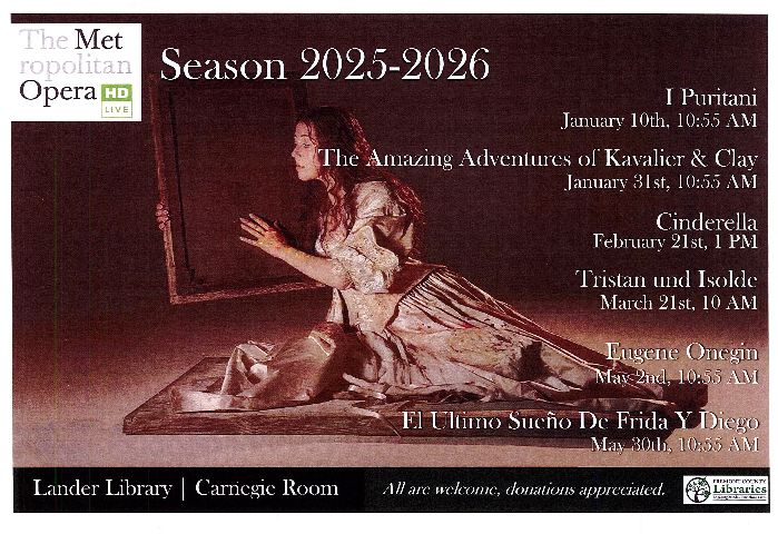 Met Opera Season 2025-2026 - Eugene Onegin