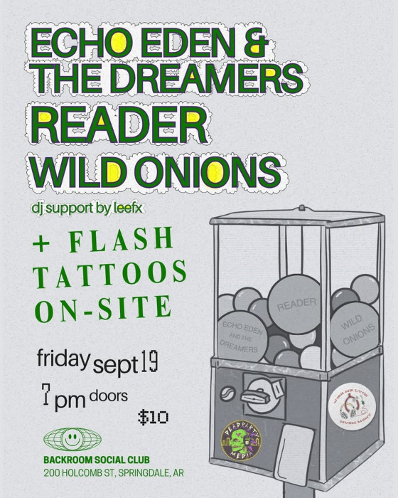 Reader, Wild Onions, Echo Eden and The Dreamers, Leefx