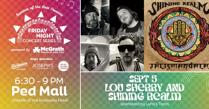 Friday Night Concert Series: Lou Sherry AND Shining Realm