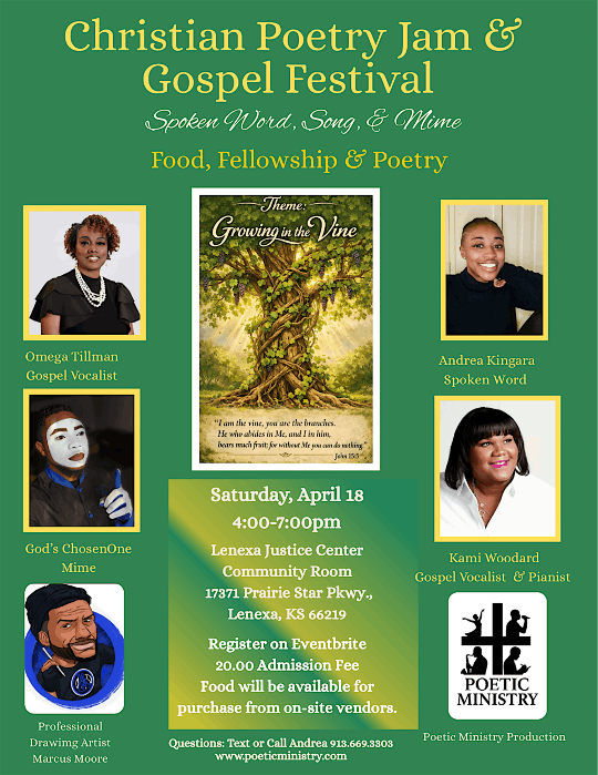 Christian Poetry Jam (Spring Session)