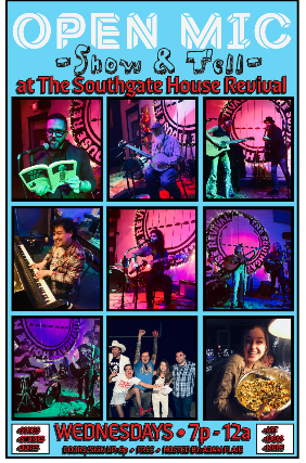 Open Mic Show & Tell with Adam Flaig