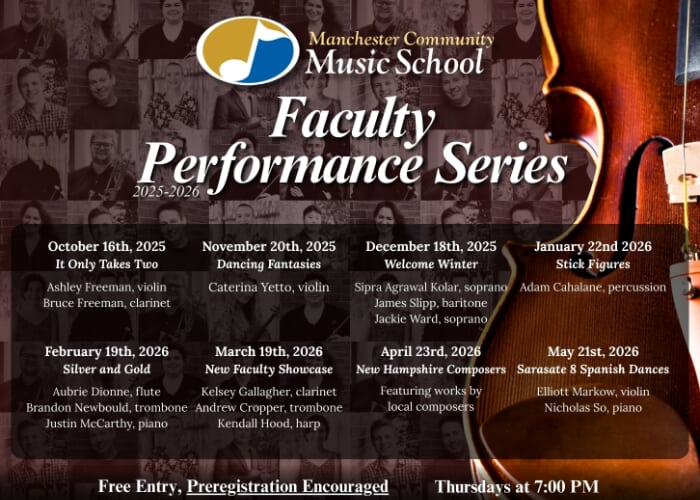 FREE CONCERT: New Hampshire Composers - Faculty Performance Series