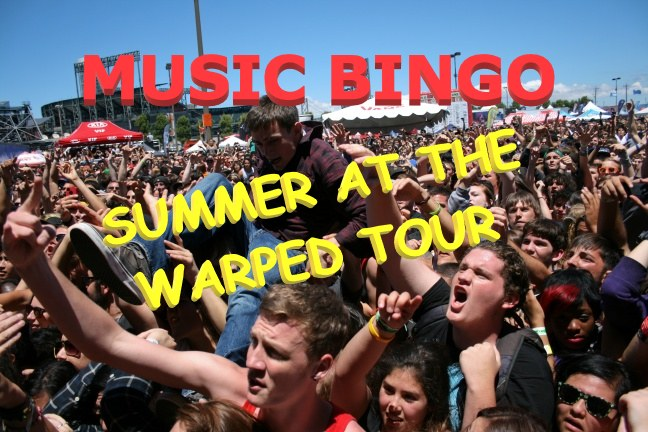 Summer at the Warped Tour Music Bingo at Backswing Brewing Co.