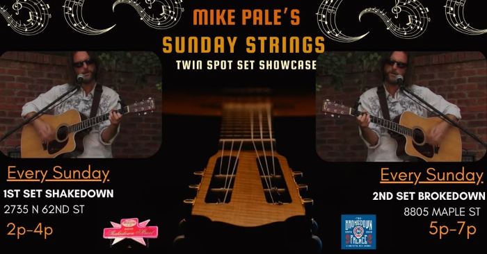 Mike Pale's Sunday Strings: Twin Spot Set Showcase! 1st Set Shakedown Street Tavern 2p-4p