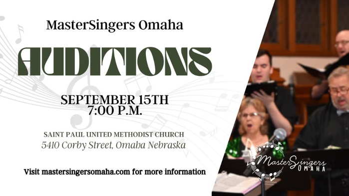 MasterSingers Omaha Auditions