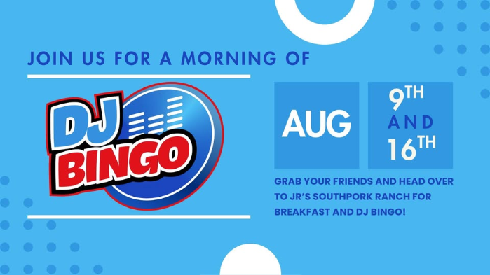 DJ BINGO Live at JR's SouthPork Ranch