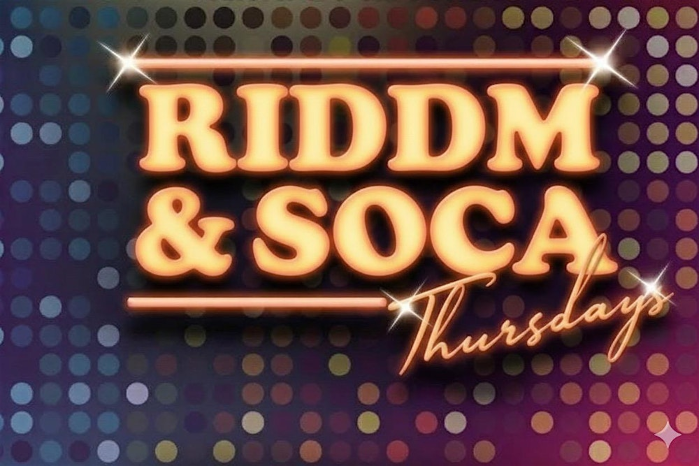 RIDDIM & SOCA THURSDAYS (No Cover Charge, Live Djs, Just Bring Good Vibes)