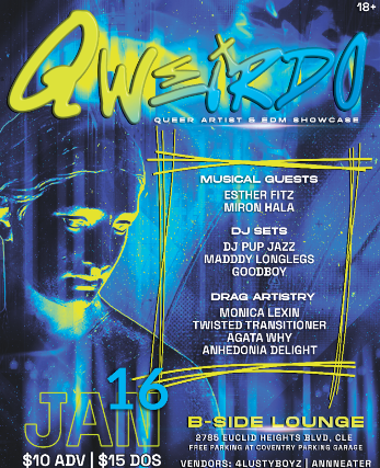 QWEIRDO: Queer Artist & EDM Showcase