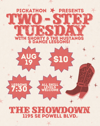 Two-Step Tuesday with Shorty and The Mustangs and Dance Lessons