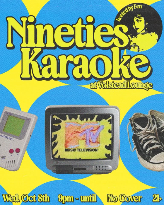 Nineties Karaoke hosted by Fen