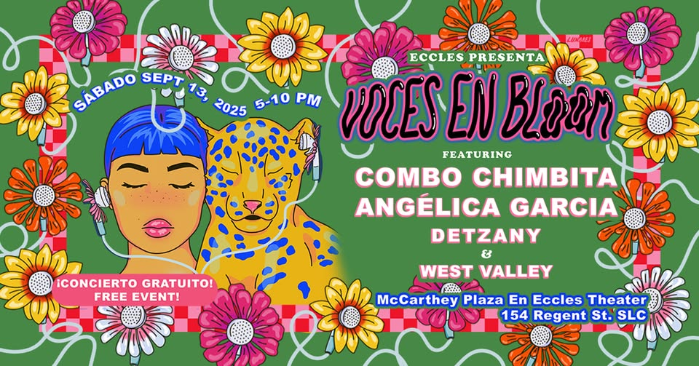 Eccles Presenta: VOCES EN BLOOM, FREE TO ATTEND