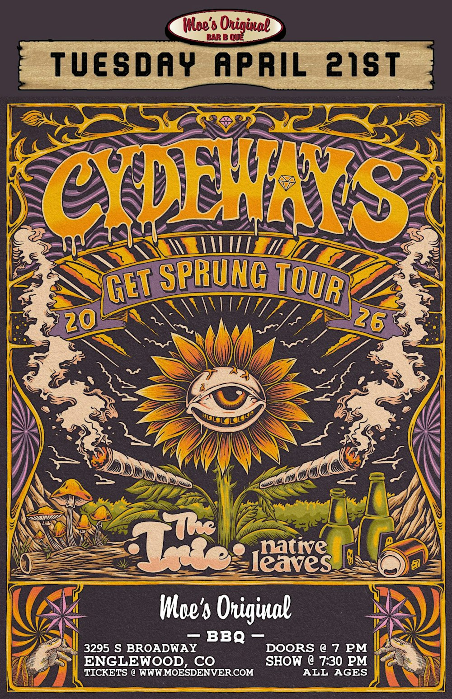 Cydeways w/ The Irie + Native Leaves