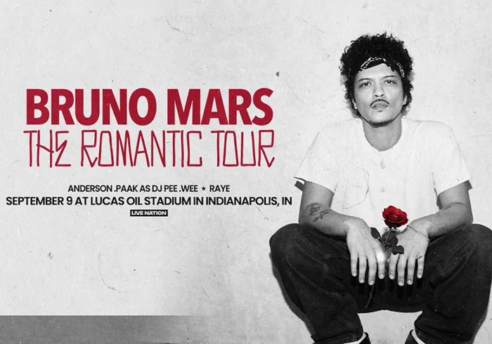 Bruno Mars The Romantic Tour 2026