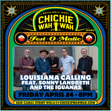 Louisiana Calling Ft Sonny Landreth and The Iguanas