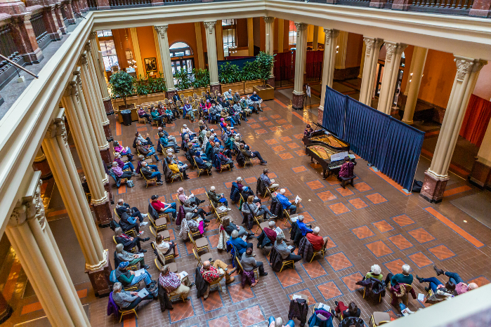 FREE Courtroom Concert: Julia and Irina Elkina, piano duo