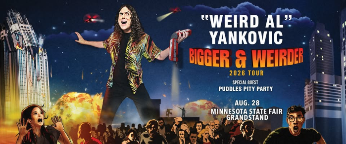 "Weird Al" Yankovic: Bigger & Weirder 2026 Tour at the Minnesota State Fair Grandstand