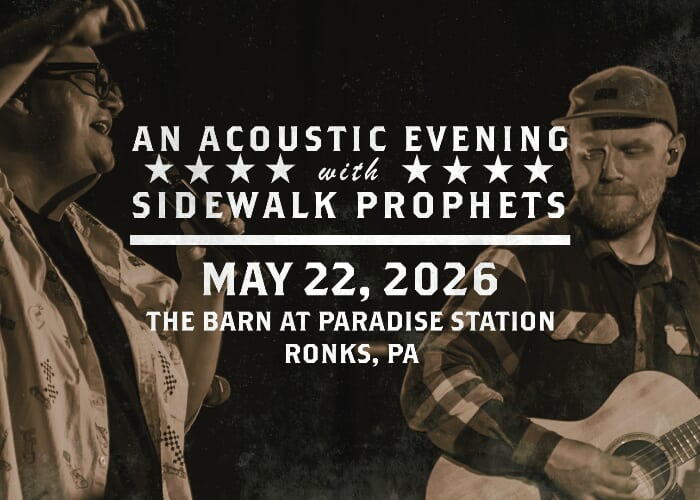 An Acoustic Evening With Sidewalk Prophets