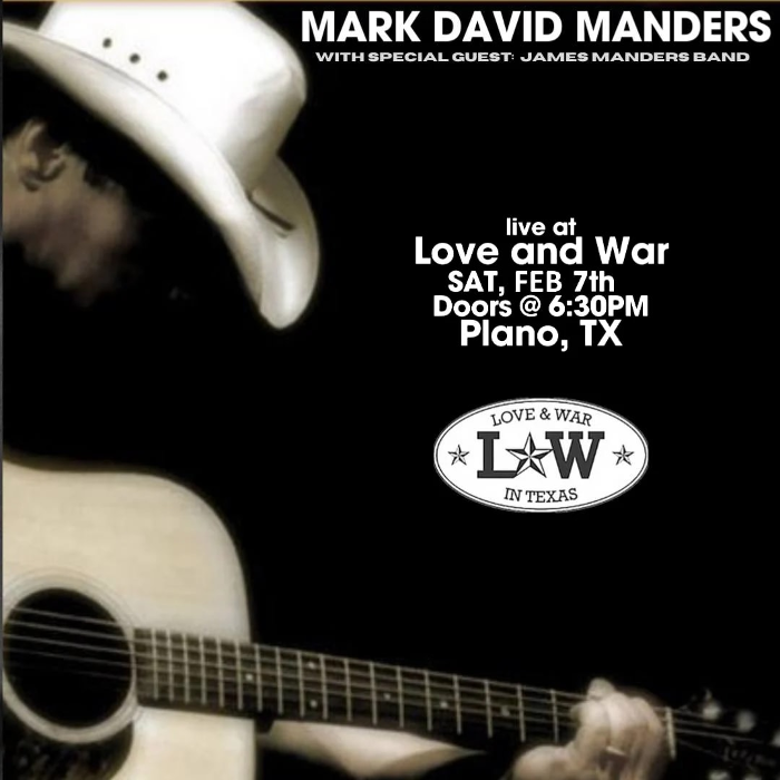 Mark David Manders w/ special guests Jeff White and Zach Pohl