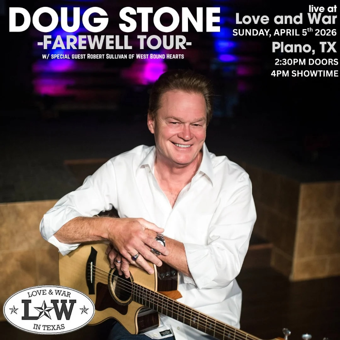 DOUG STONE w/ special guest Robert Sullivan of West Bound Hearts