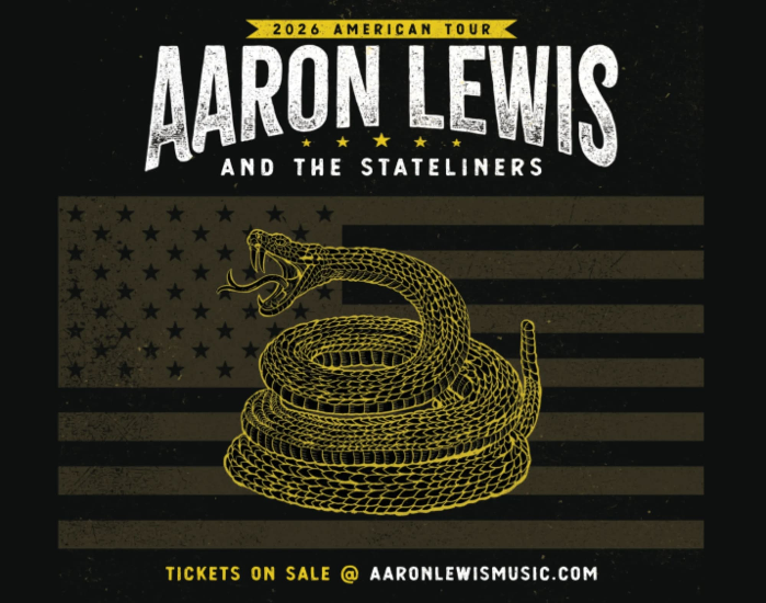 AARON LEWIS AND THE STATELINERS | 2026 AMERICAN TOUR