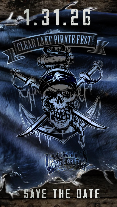 Clearlake Piratefest with Pride o' Bedlam, Master "BONES" Jangle & Zach Tate