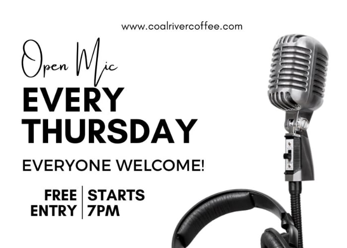 Open Mic at Coal River Coffee
