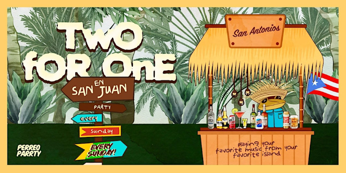 2-for-1 Drinks in San Juan - Latin Reggaeton Sunday Party @ LES