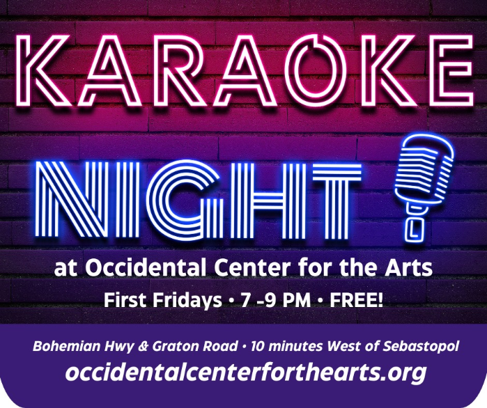 First Fridays Karaoke at OCA - FREE!