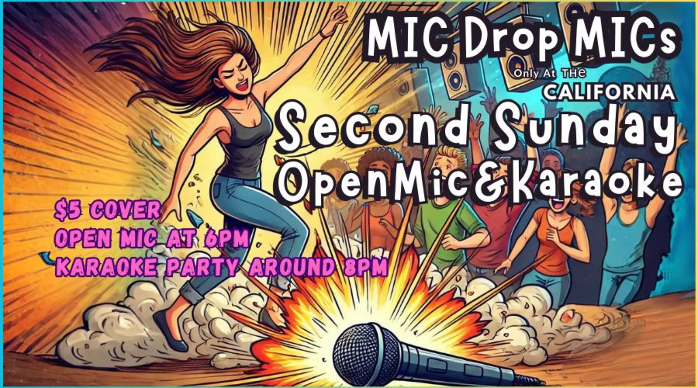 Second Sunday Open Mic and Karaoke
