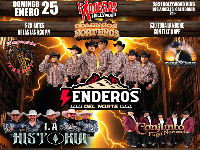 Senderos del Norte • La Historia • Conjunto Fuga Norteña