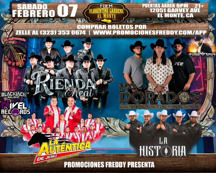 Conjunto Rienda Real • Los Dorados • La Autentica de Jerez • La Historia