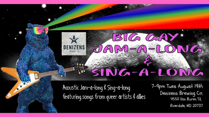 Queer + Allies Acoustic Jam Singalong at Denizen's