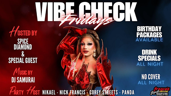 Vibe Check Fridays @ Fresco's