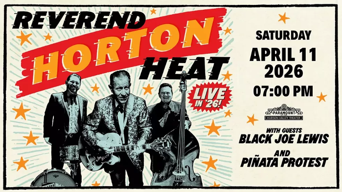 Reverend Horton Heat with special guests Black Joe Lewis and Pinata Protest