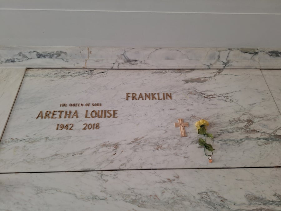 Tomb of Aretha Franklin
