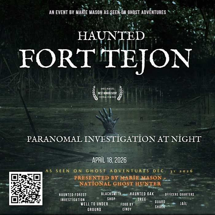 Real Paranormal Investigation at Fort Tejon at NIGHT 2026