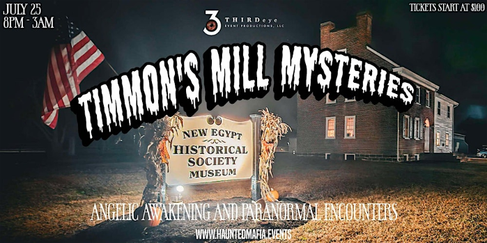 Angelic Awakening and Paranormal Encounters at Historic Timmon's Mill