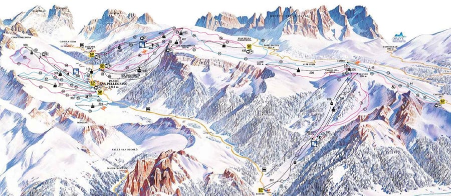 Passo San Pellegrino/​Falcade
