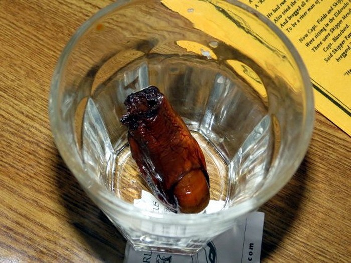 Sourtoe - a human toe cocktail