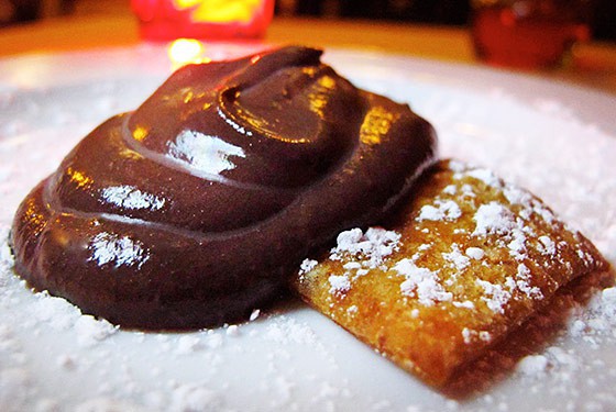 Sanguinaccio dolce - pudding with pig's blood