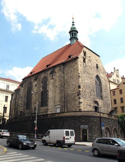 ŘEZÁČ František - kostel sv.Václava  Resslova ulice Praha 2 Nové Město