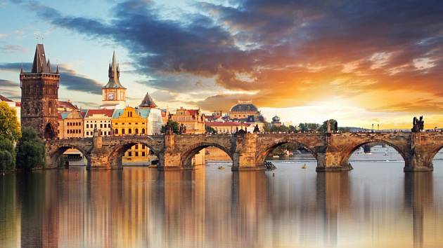 Praha - Historické centrum, zámecký park Průhonice