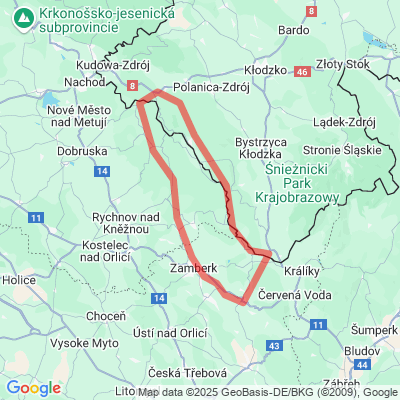 Orlické hory - Velká Deštná