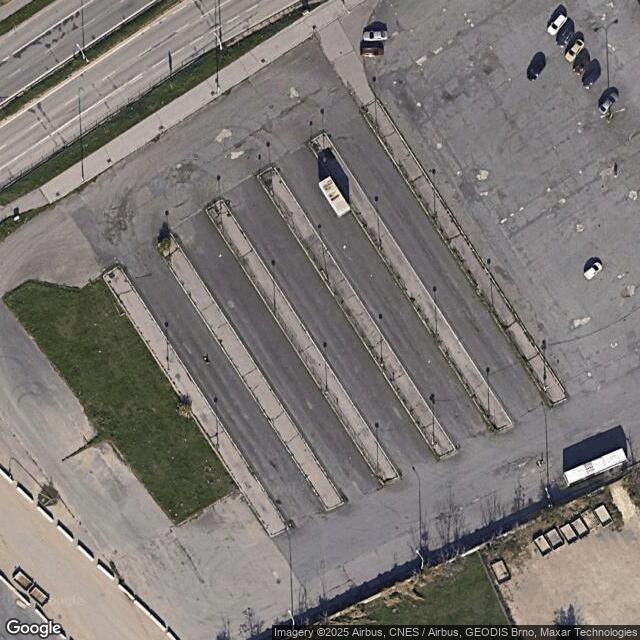 Parkoviště autobusů ÚAN Zvonařka