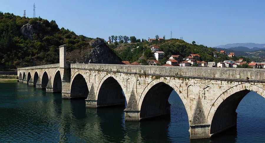 Mehmed Paša Sokolović Bridge in Višegrad