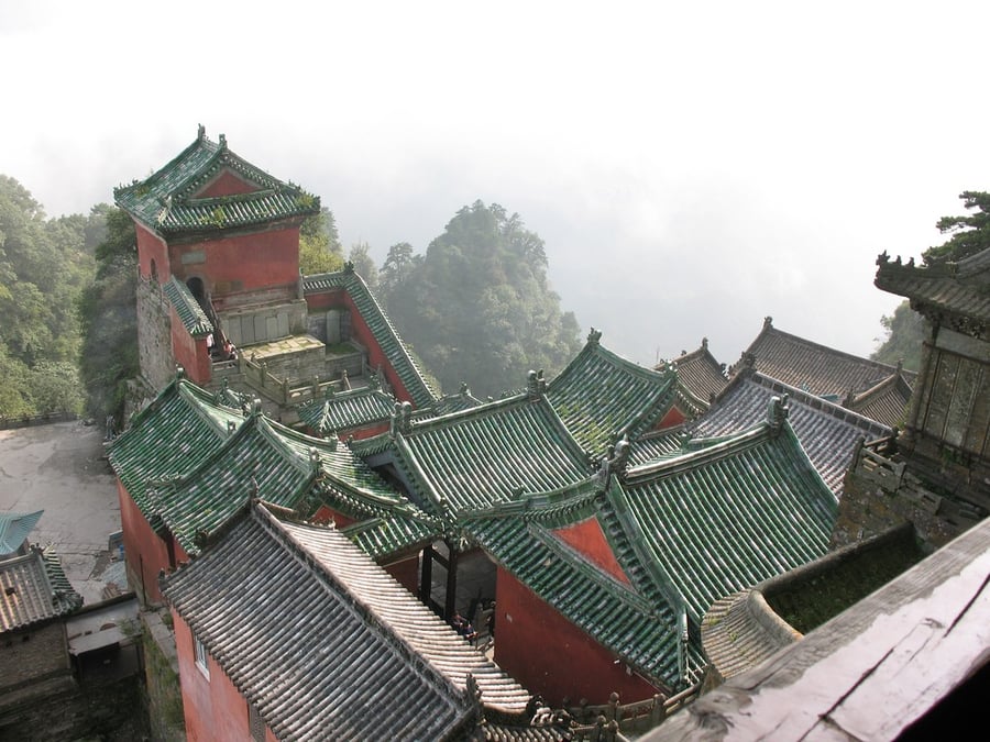 Ancient Building Complex in the Wudang Mountains