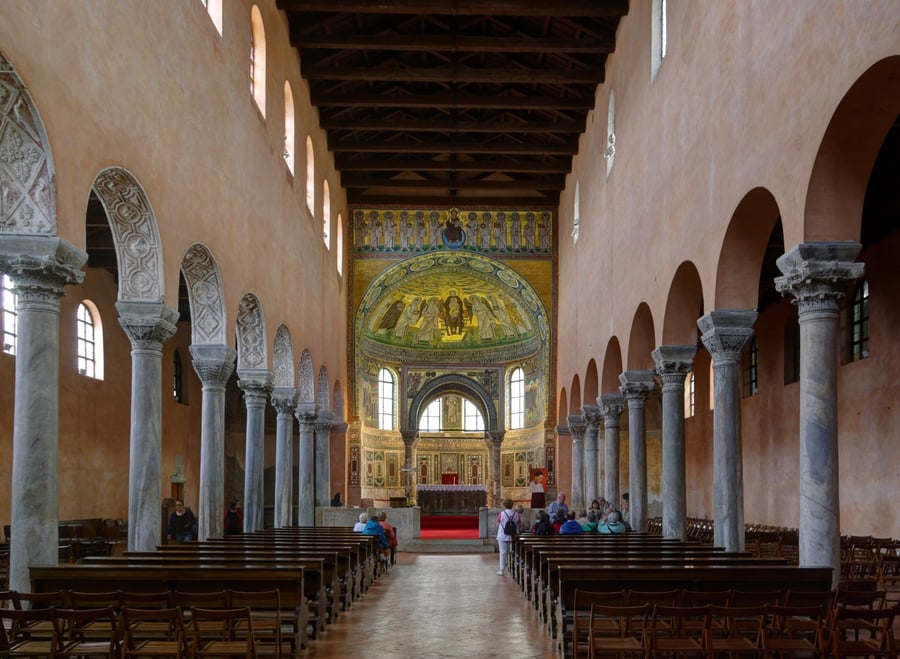 Episcopal Complex of the Euphrasian Basilica in the Historic Centre of Poreč