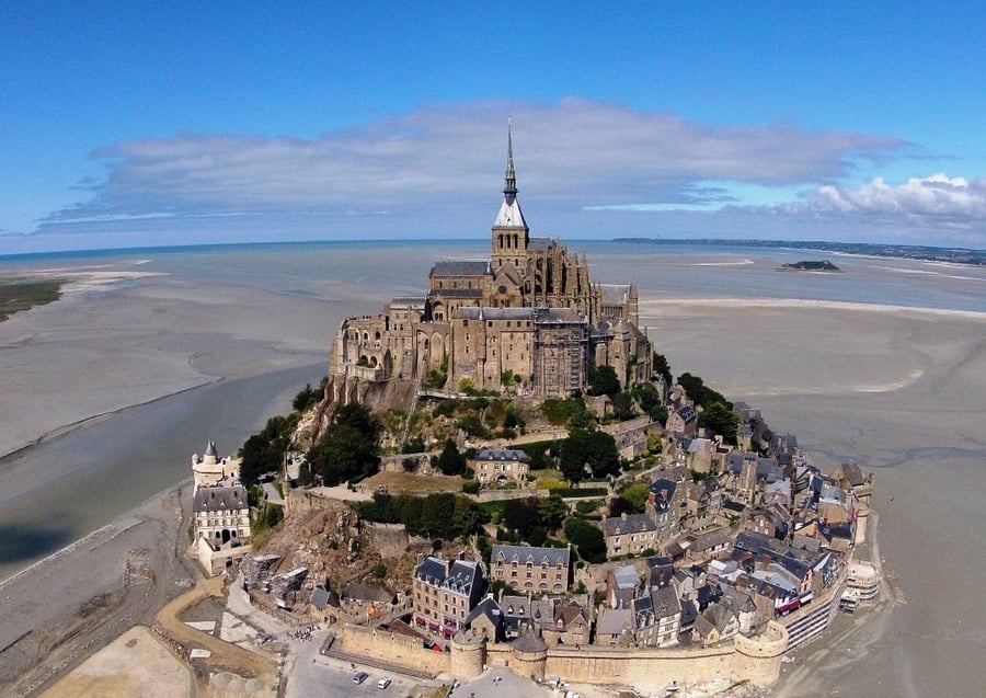 Mont-Saint-Michel and its Bay