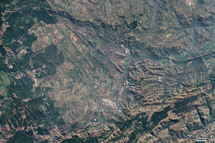 Barberton Makhonjwa Mountains